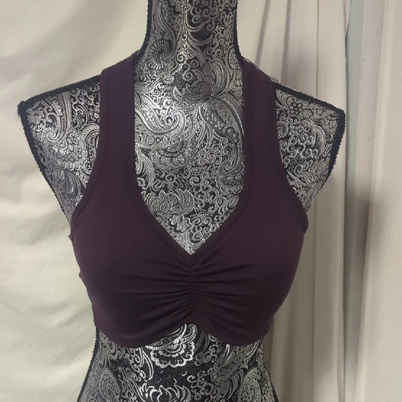 NWT Bombshell Sportswear Purple Sports Bra - Picture 2 of 10